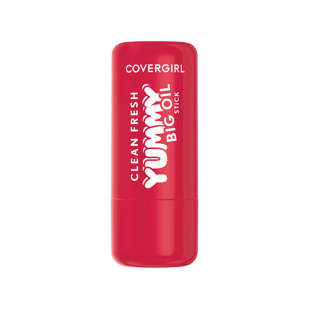 COVERGIRL Clean Fresh Yummy Big Oil Stick - 140 My Strawbooty, 0.28 OZ./ 8g