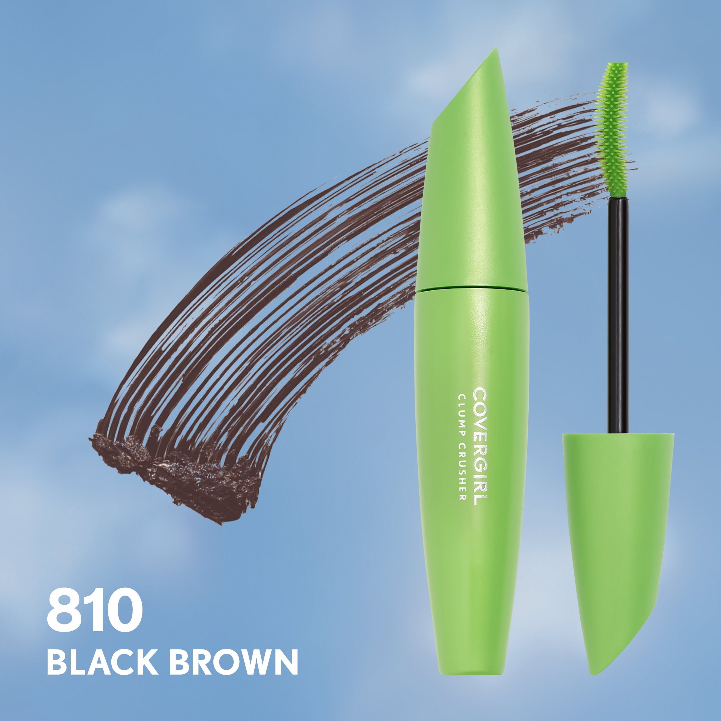 COVERGIRL Clump Crusher Mascara, 810 Black Brown