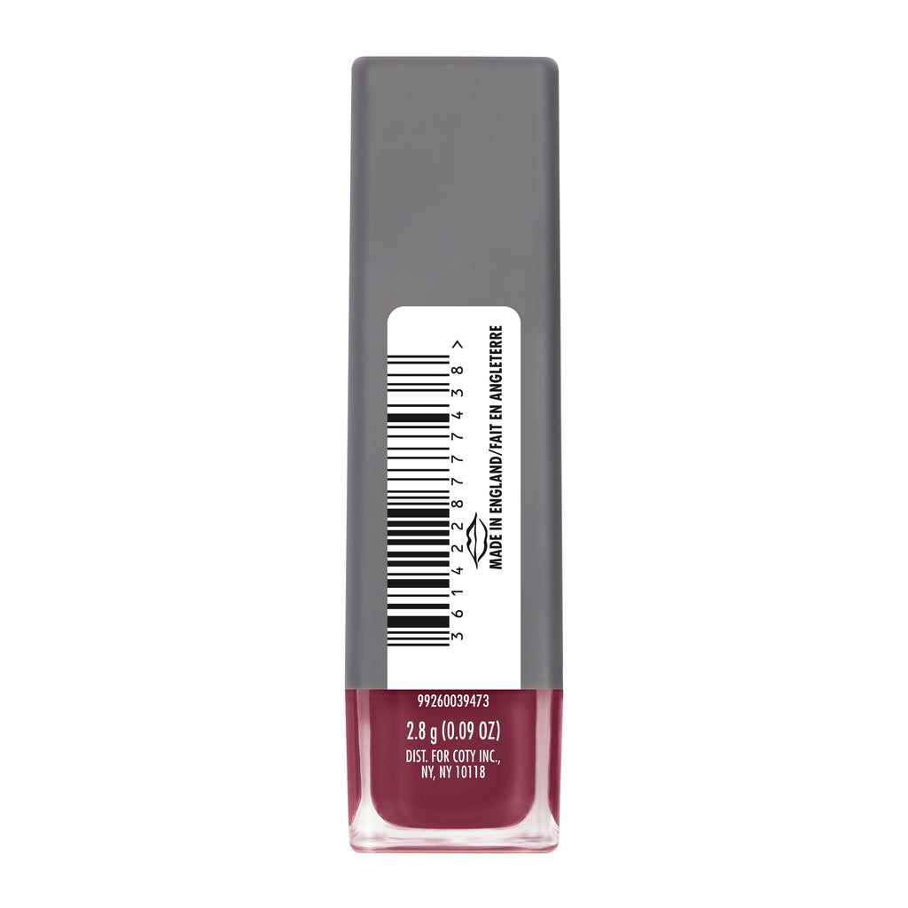 COVERGIRL Exhibitionist Ultra-Matte Lipstick, High Roller, , 0.09 oz, Transfer-Proof Lipstick