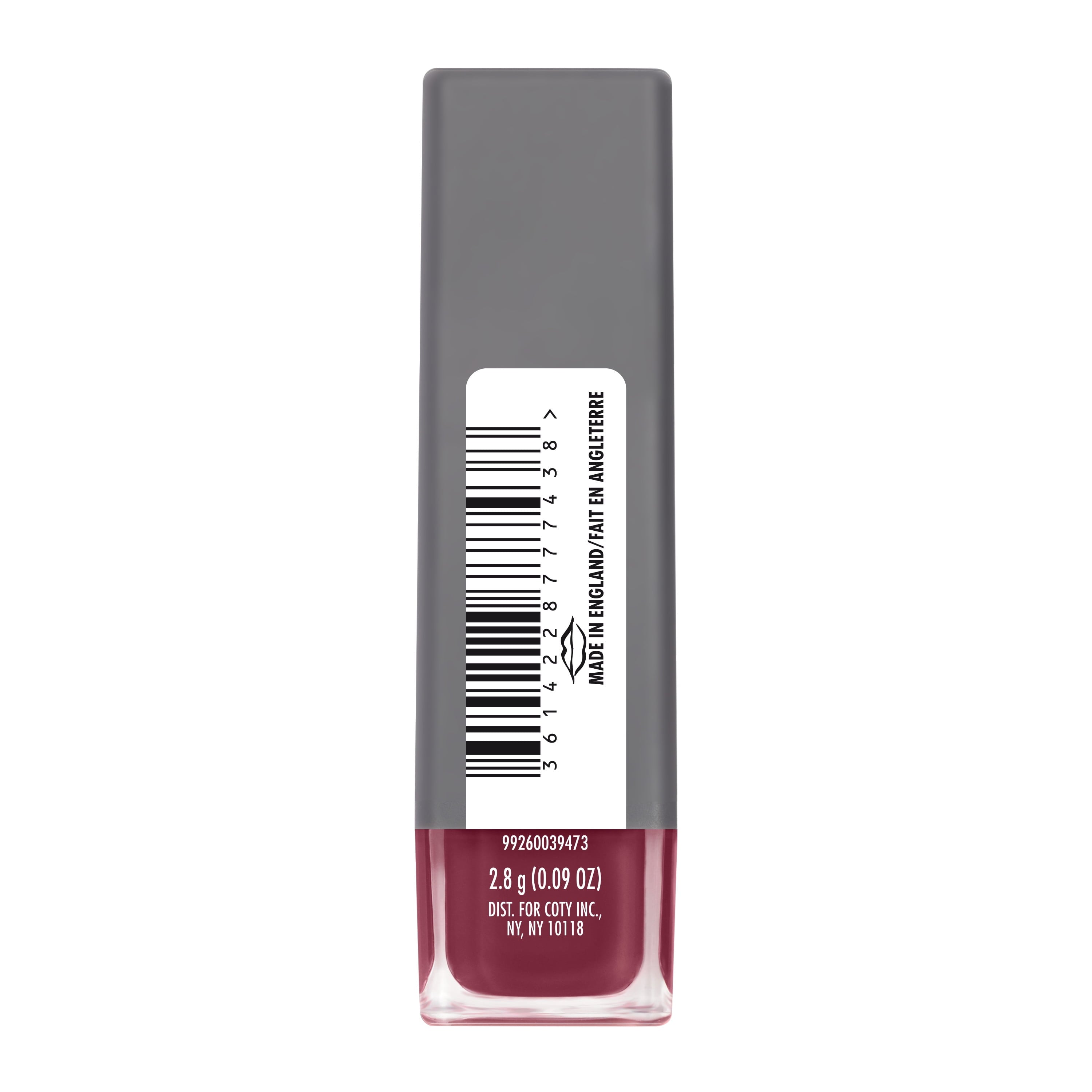 COVERGIRL Exhibitionist Ultra-Matte Lipstick, High Roller, , 0.09 oz, Transfer-Proof Lipstick