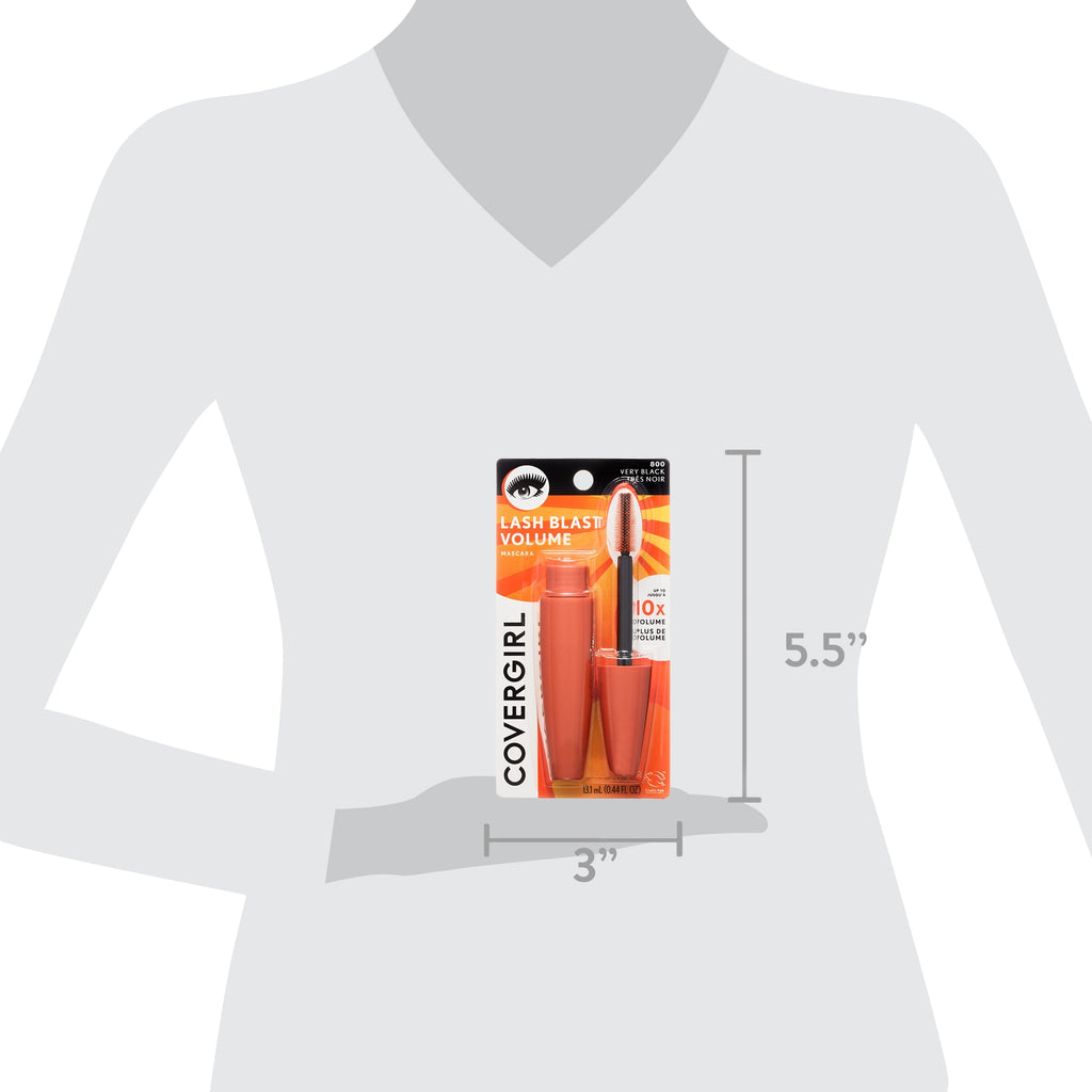 Covergirl Lash Blast Volume Mascara, 800 Very Black, 0.44 oz