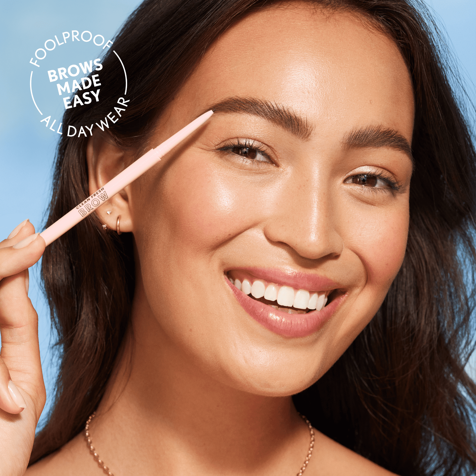 COVERGIRL Clean Fresh Brow Liner Nano Pencil, Soft Brown 400, .001 oz