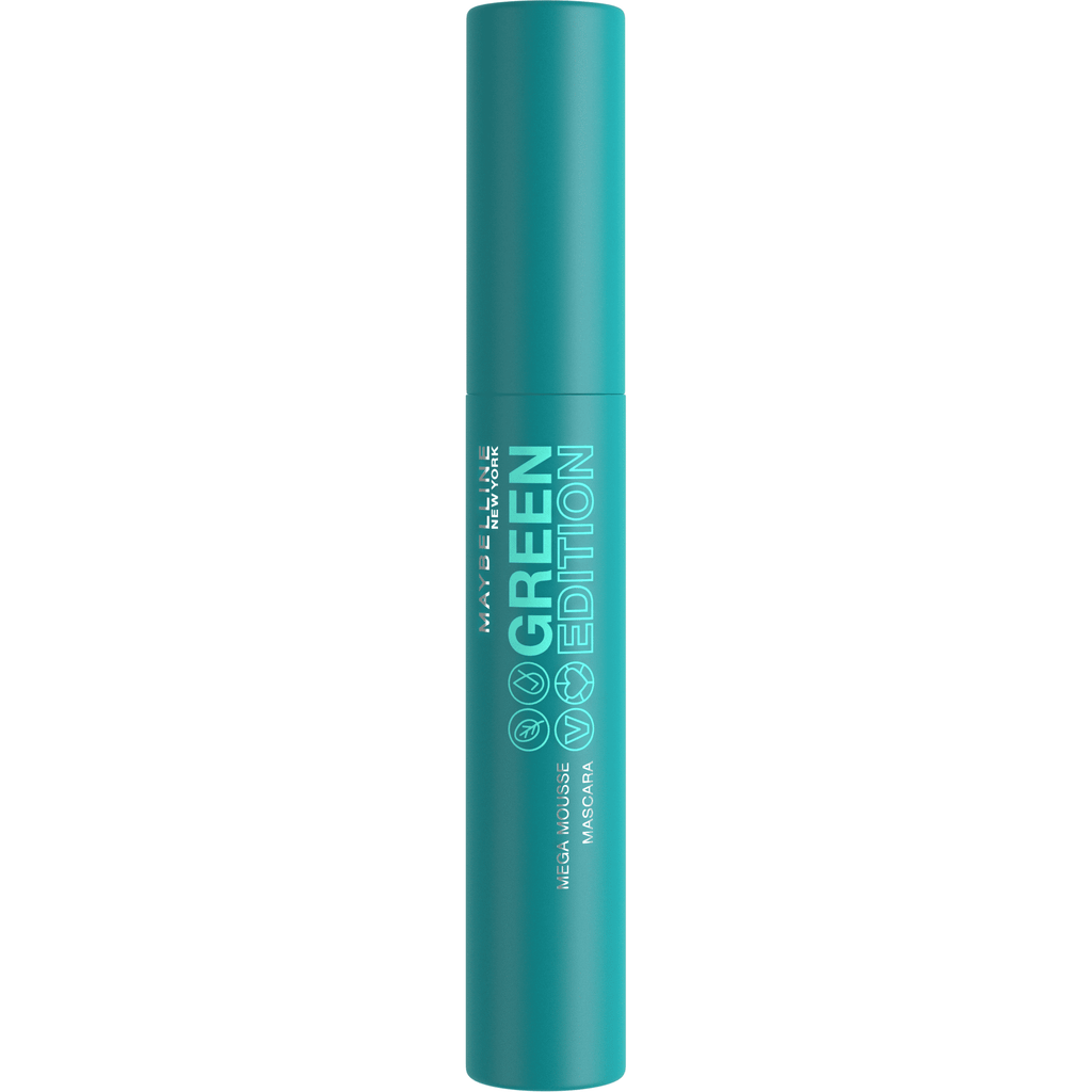 Maybelline Green Edition Mega Mousse Mascara, Very Black