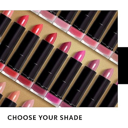 COVERGIRL Exhibitionist Cream Lipstick, 425 Bombshell Pink, 0.12 oz, Lipstick, Moisturizing Lipstick, Long Lasting Lipstick, Glossy Lipstick, Hydrating Lipstick, Long Lasting