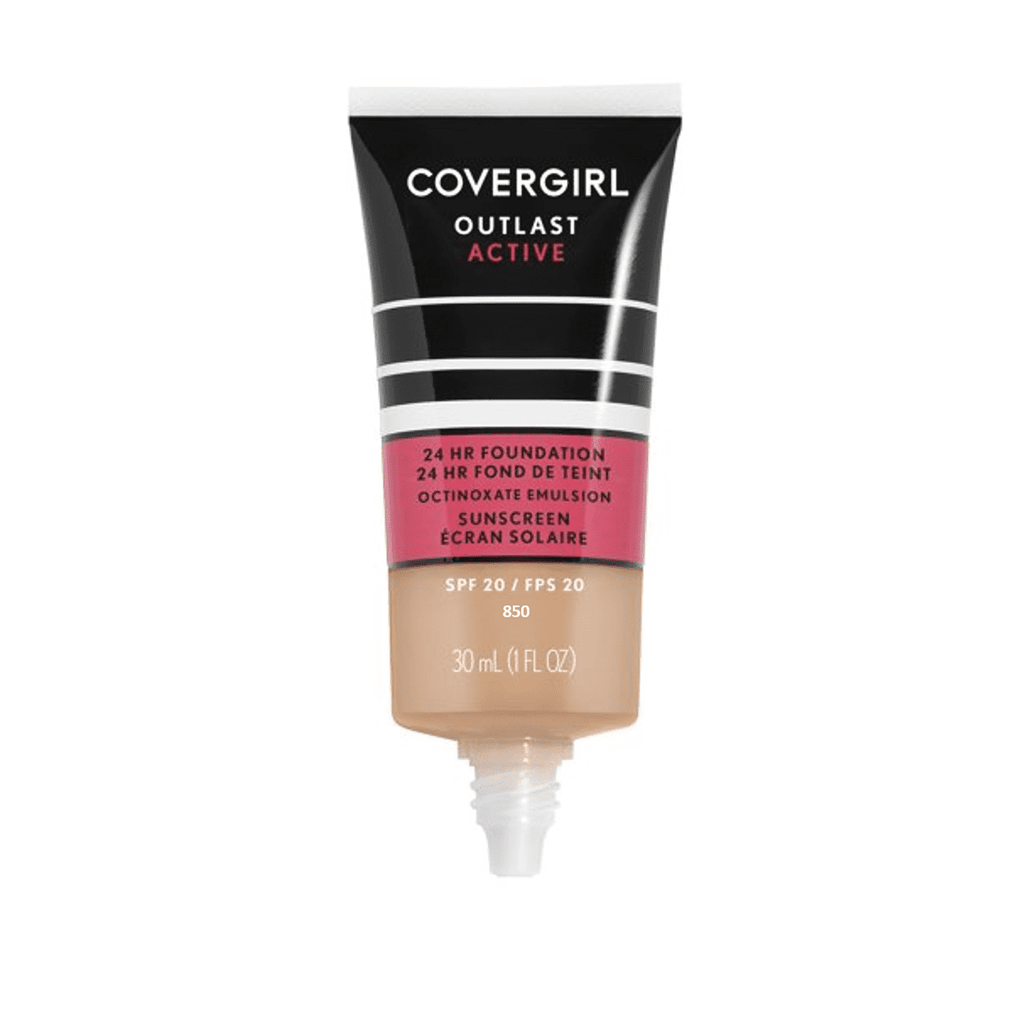 COVERGIRL Outlast Active Foundation, Creamy Beige, 1 oz