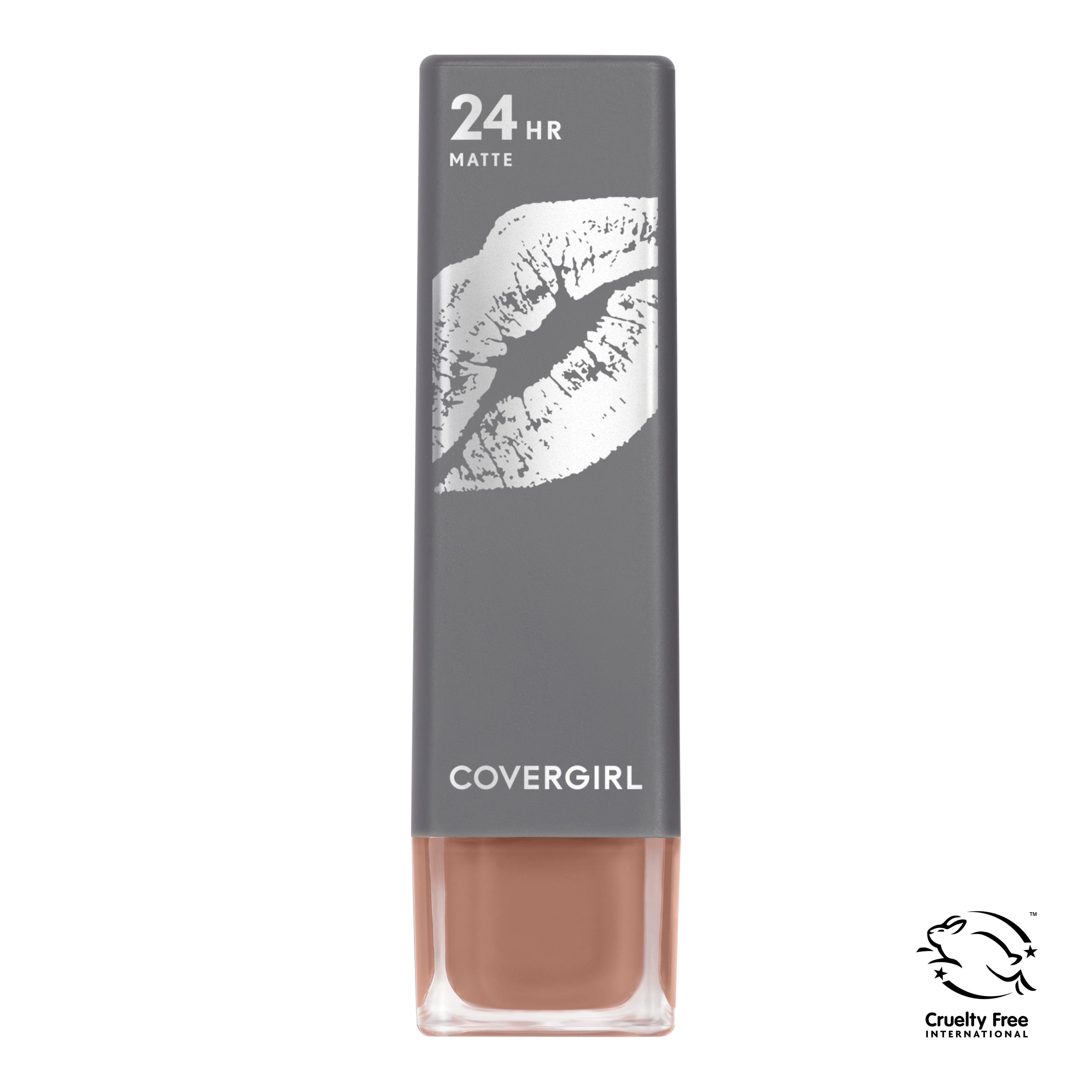 COVERGIRL Exhibitionist Ultra-Matte Lipstick, Hustler, 0.09 oz