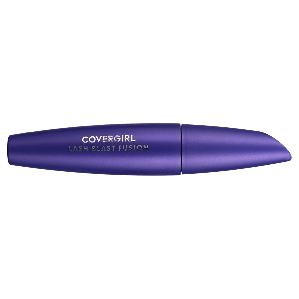 COVERGIRL Lash Blast Fusion Mascara, 865 Black, 0.44 oz, Mascara for Volume, Volume and Length Mascara, Oversized Brush, FIberstretch Formula, Cruelty Free