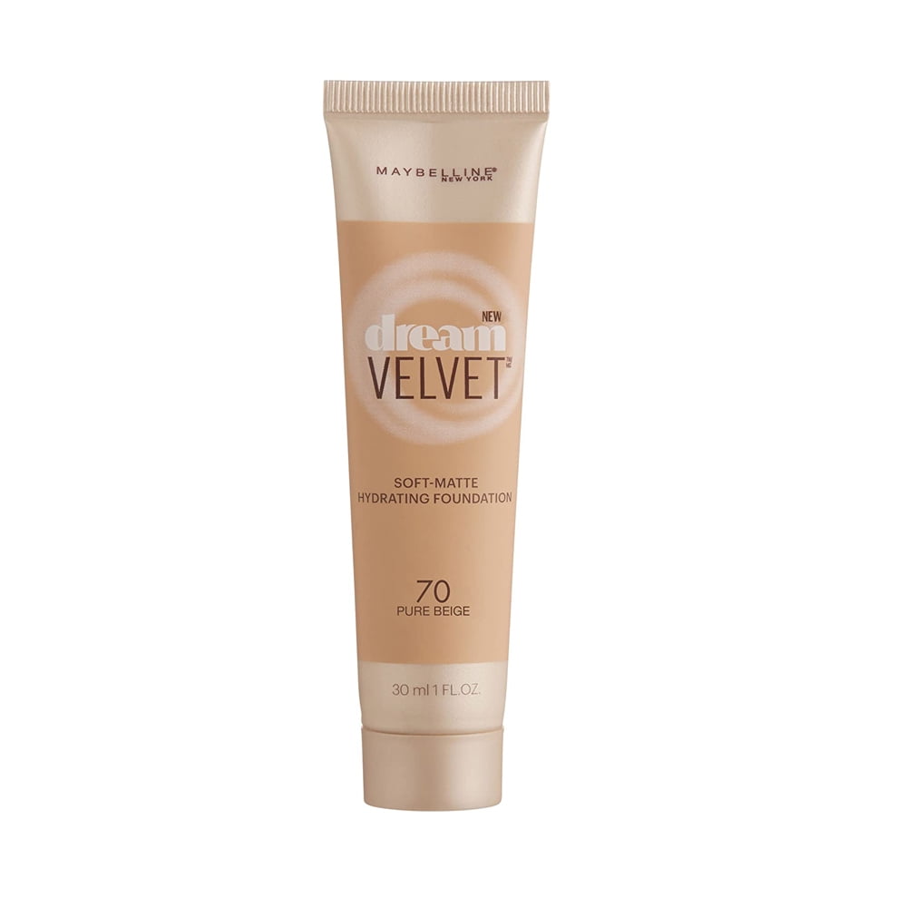 1pc Maybelline Dream Velvet Soft-Matte Hydrating Foundation, Pure Beige, 1oz