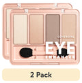 (2 pack) COVERGIRL Eye Enhancers 4-Kit Eyeshadow, 280 Natural Nudes, 0.19 oz