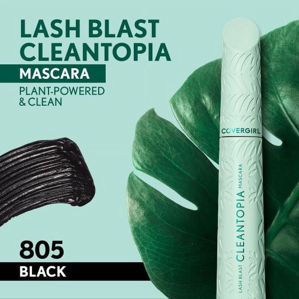COVERGIRL Lash Blast Cleantopia Mascara, 805 Black, 0.32 fl oz