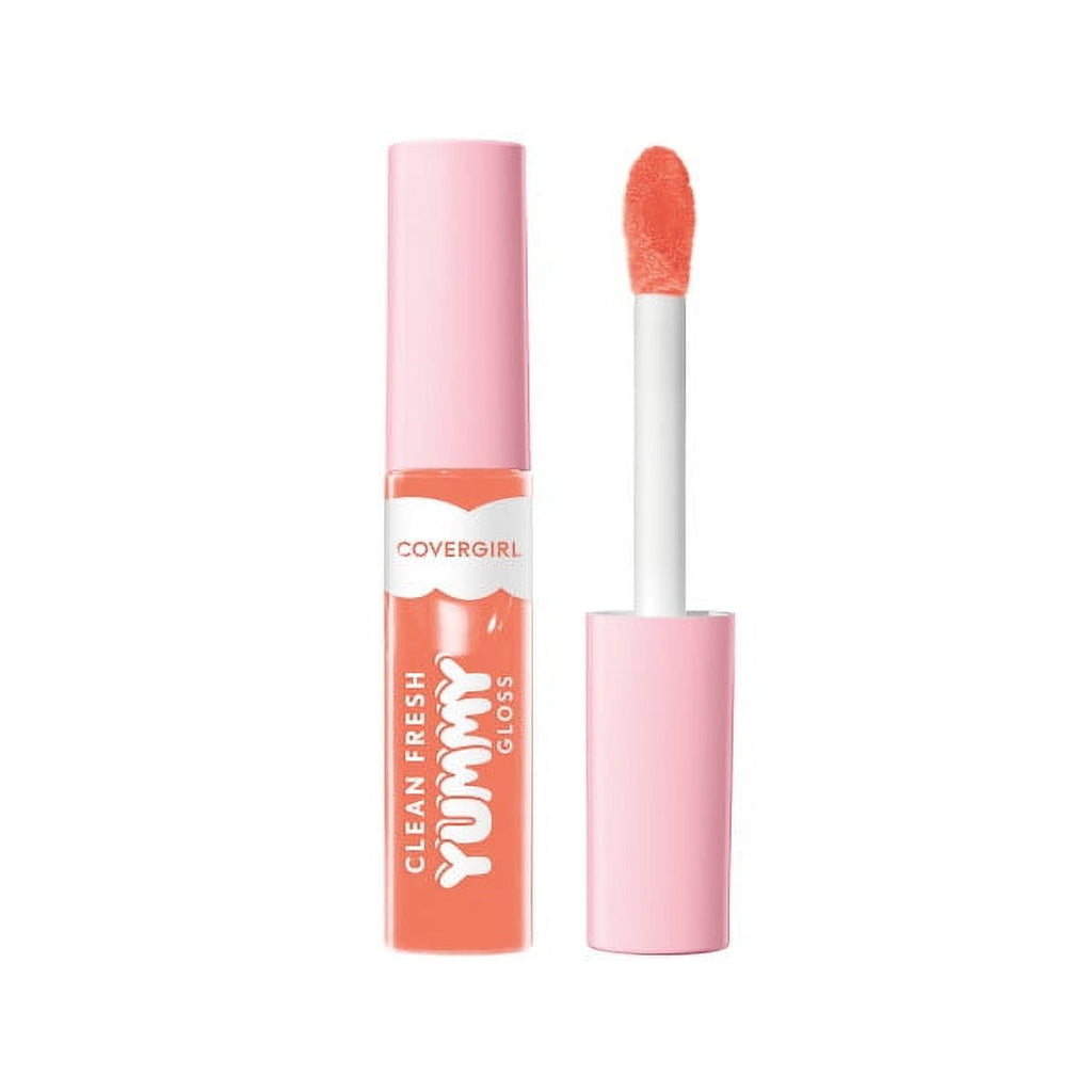 COVERGIRL Clean Fresh Yummy Lip Gloss, 550 My Main Squeeze, 0.33 fl oz