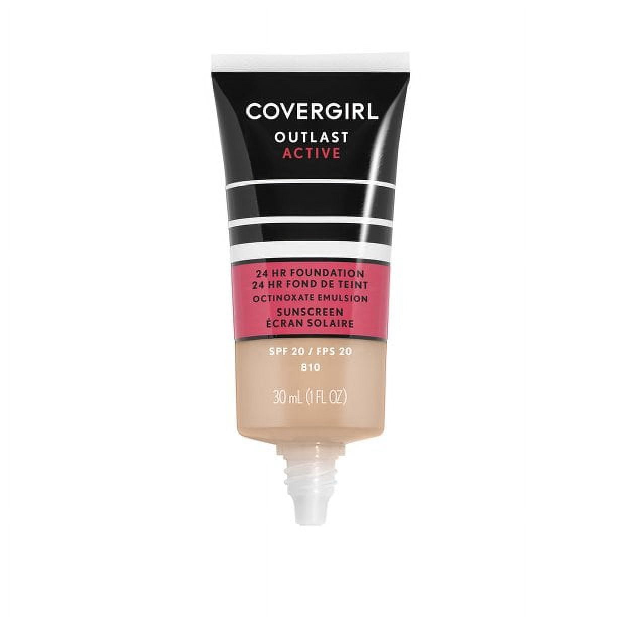 COVERGIRL Outlast Active Foundation, Classic Ivory, 1 oz