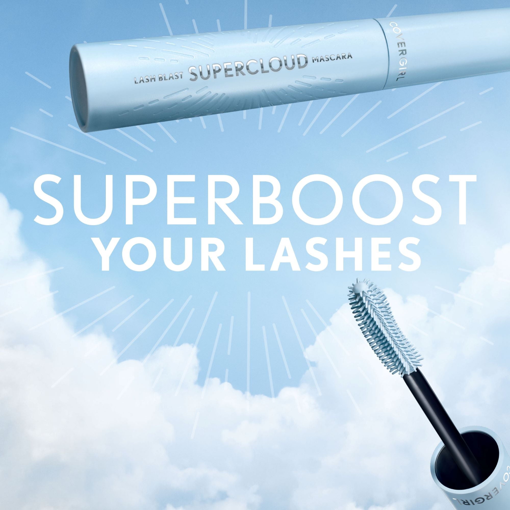 COVERGIRL Lash Blast Supercloud Mascara, 810 Black Brown, 0.33 fl oz