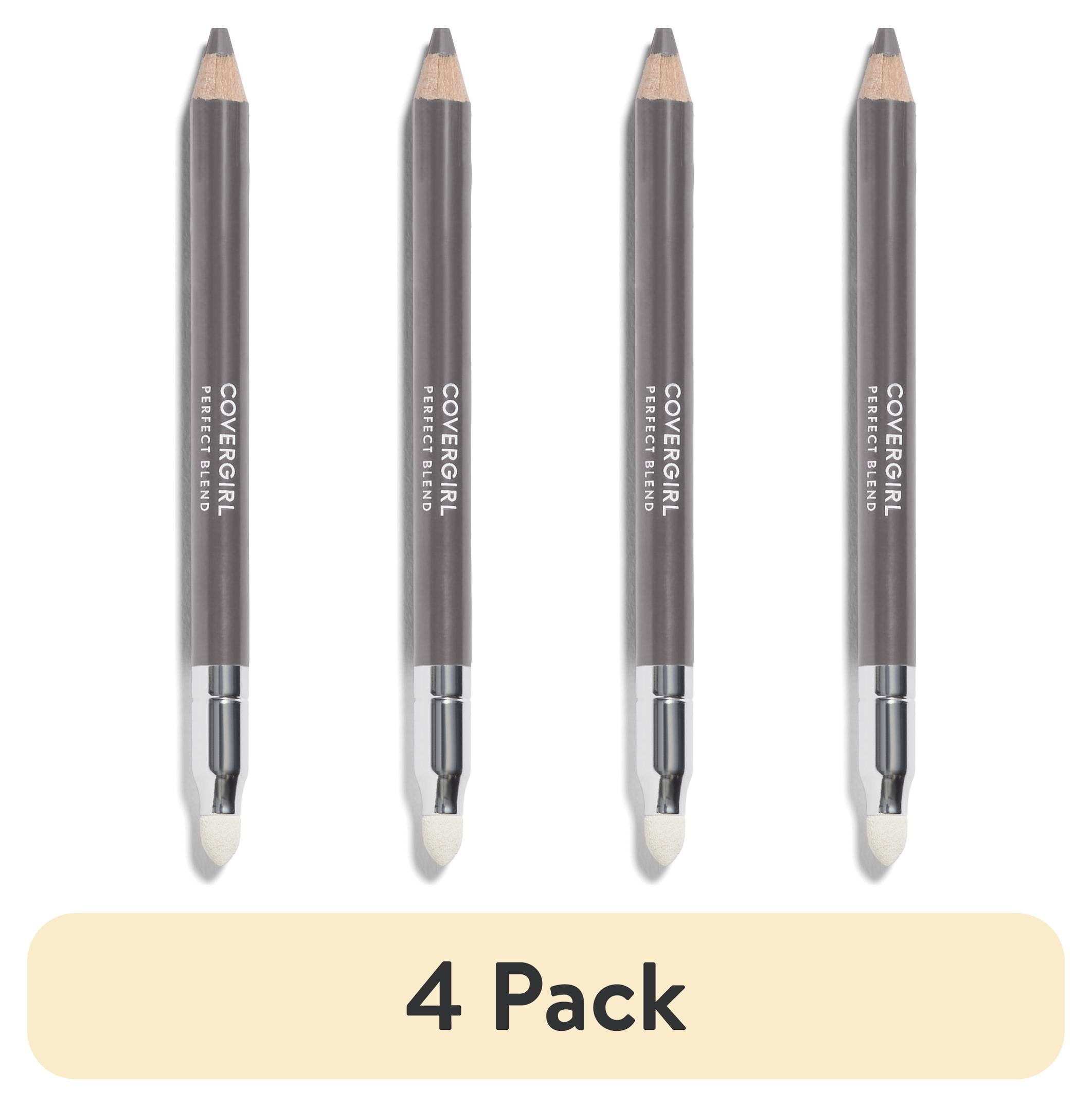 (4 pack) COVERGIRL Perfect Blend Eyeliner Pencil, 105 Charcoal Neutral