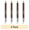 (4 pack) COVERGIRL Perfect Blend Eyeliner Pencil, 110 Black Brown, 0.03 oz