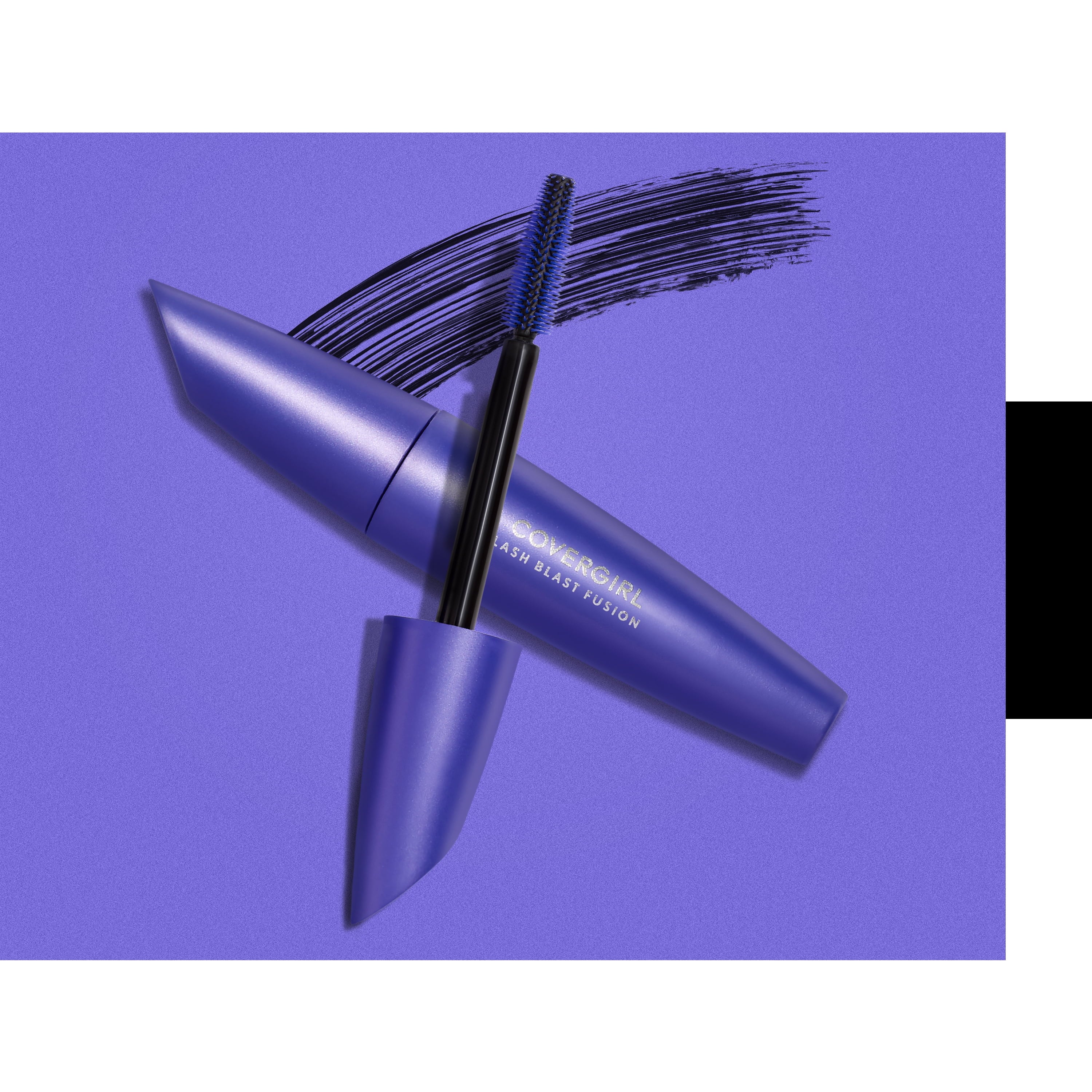 COVERGIRL Lash Blast Fusion Mascara, 875 Brown, 0.44 oz, Mascara for Volume, Volume and Length Mascara, Oversized Brush, FIberstretch Formula, Cruelty Free