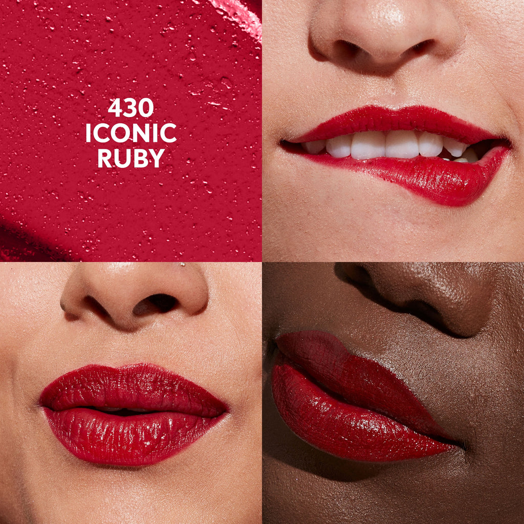 COVERGIRL Clean Lip Color, 430 Iconic Ruby, 0.12 oz