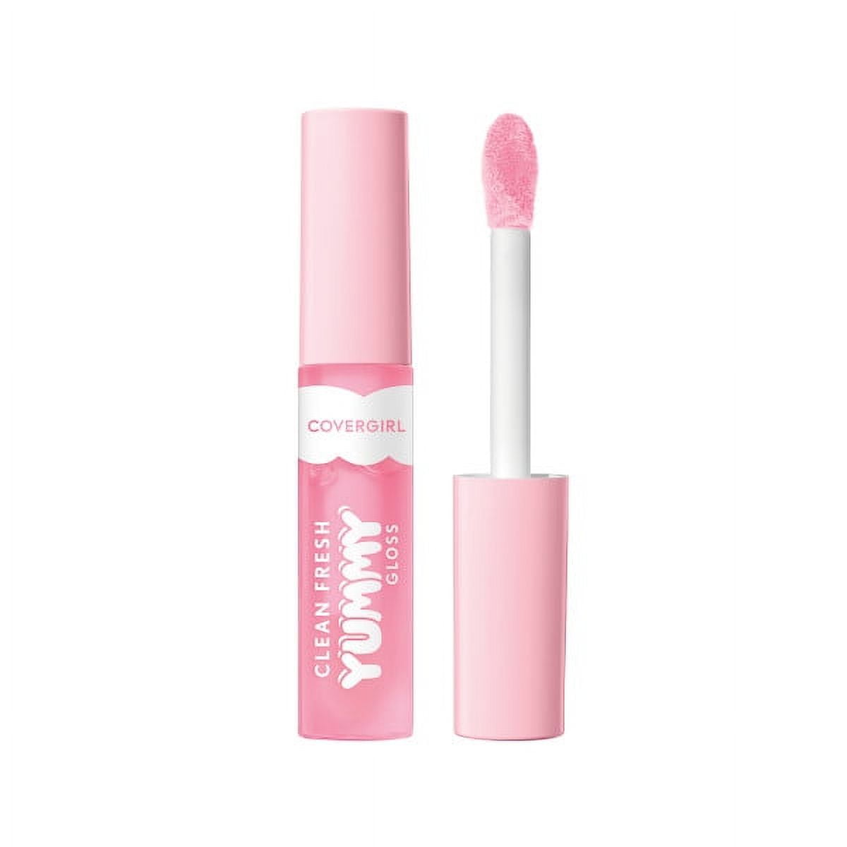 COVERGIRL Clean Fresh Yummy Lip Gloss, 150 Sugar Poppy, 0.33 fl oz