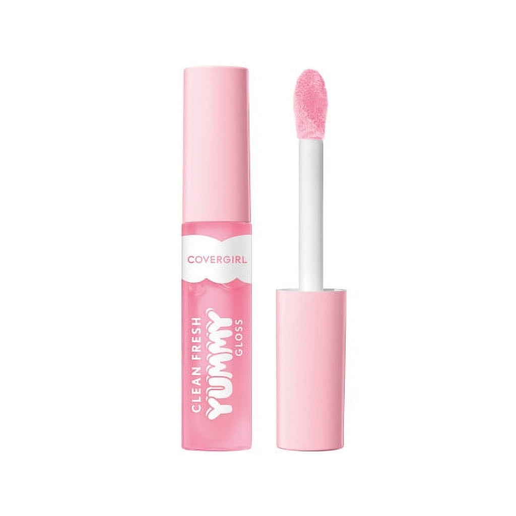 (2 pack) COVERGIRL Clean Fresh Yummy Lip Gloss, 150 Sugar Poppy, 0.33 fl oz