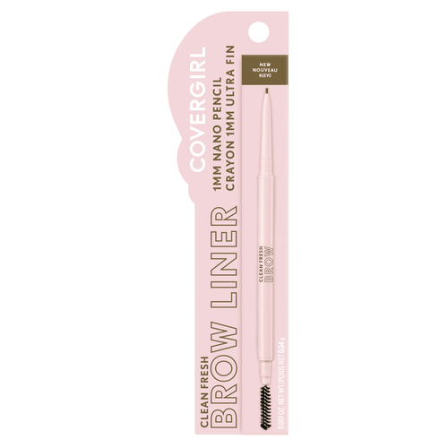 COVERGIRL Clean Fresh Brow Liner Nano Pencil, Soft Brown 400, .001 oz