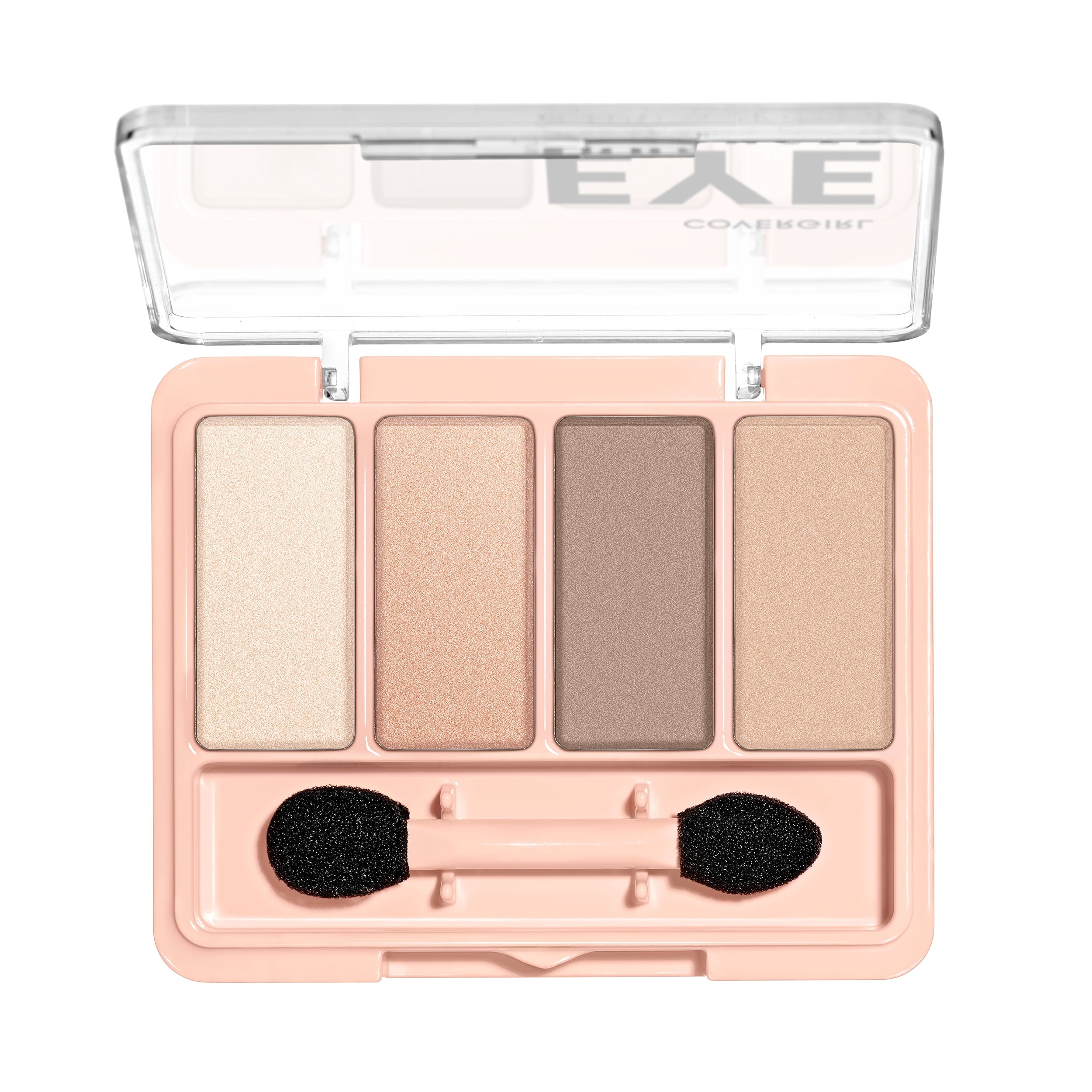 (2 pack) COVERGIRL Eye Enhancers 4-Kit Eyeshadow, 280 Natural Nudes, 0.19 oz
