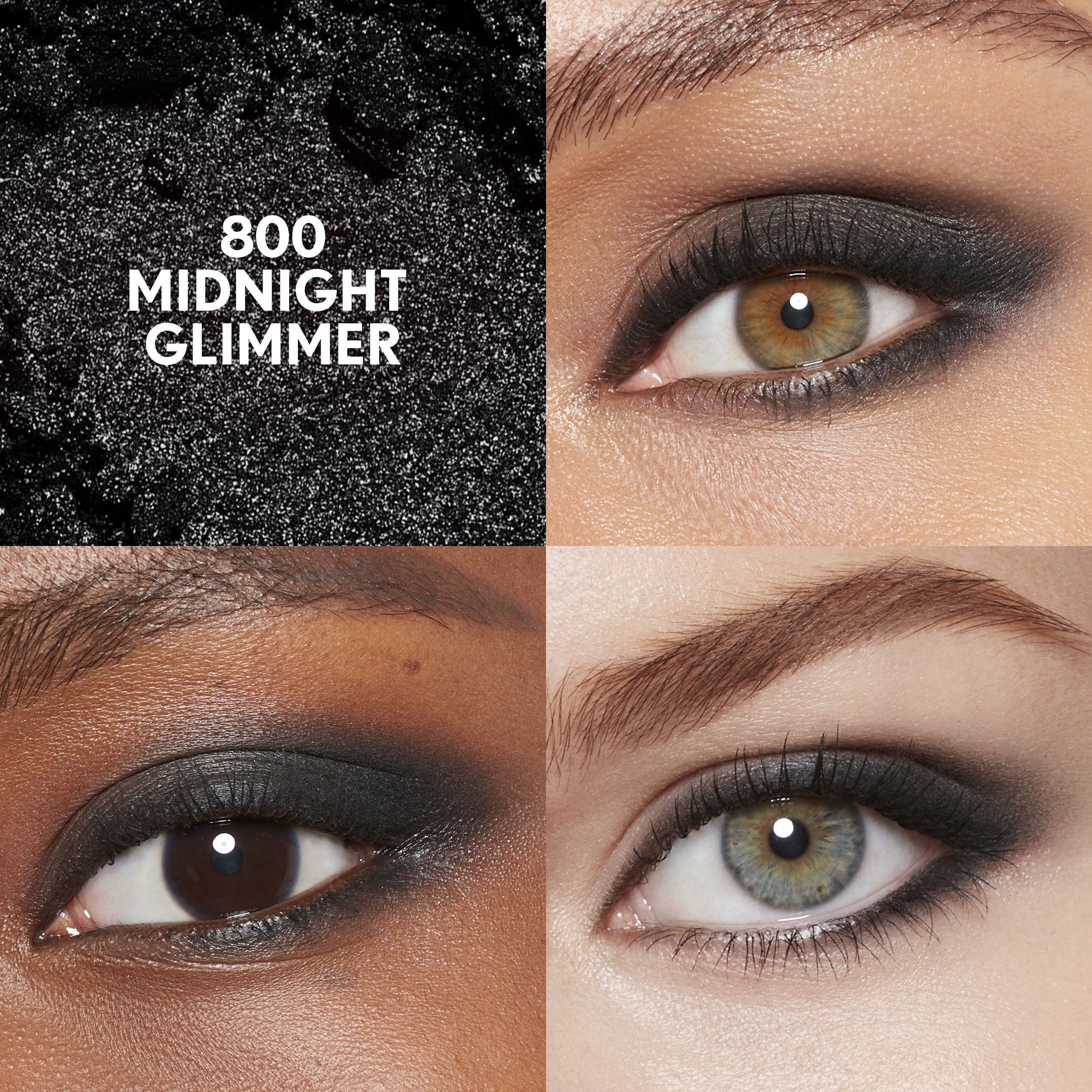 COVERGIRL Eye Enhancers 1-Kit Eyeshadow, 800 Midnight Glimmer, 0.09 oz