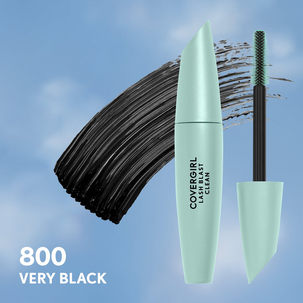 COVERGIRL Lash Blast Clean Mascara, 800 Very Black, 0.44 oz