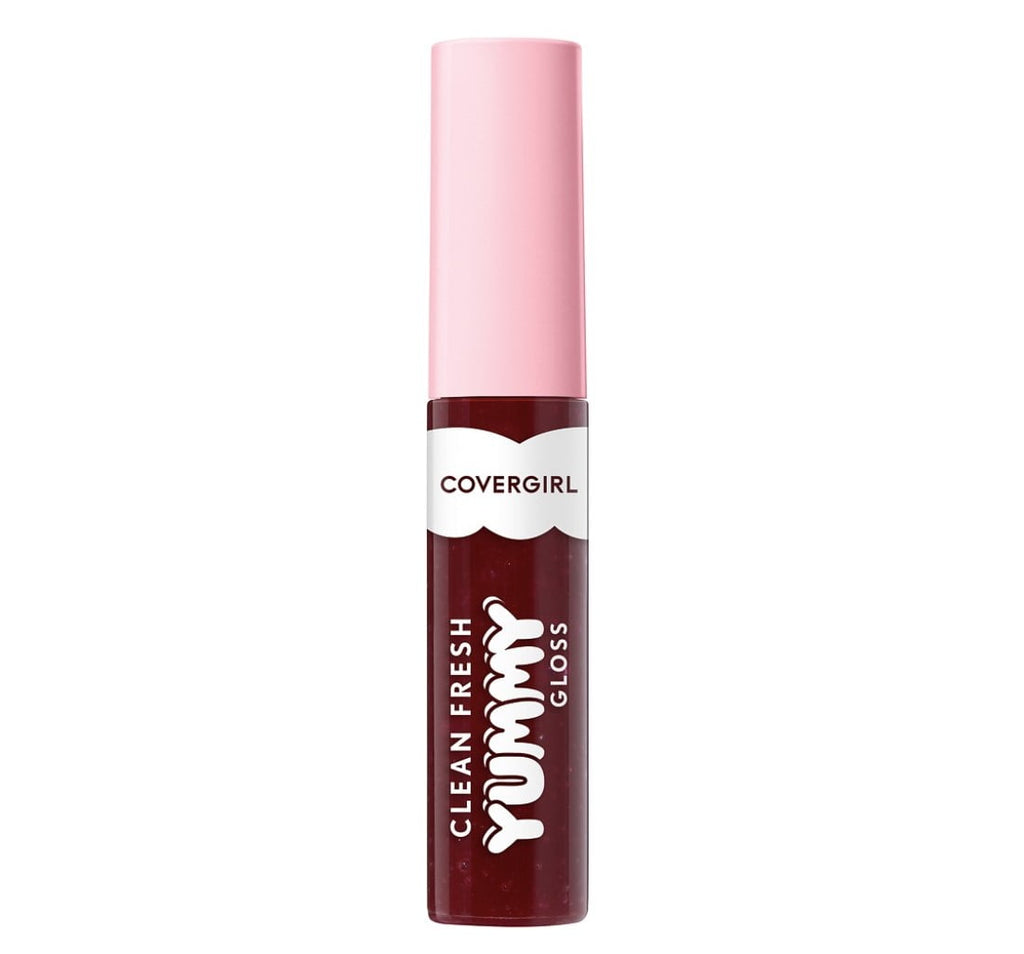 (2 pack) COVERGIRL Clean Fresh Yummy Lip Gloss, 300 Acai You Later, 0.33 fl oz