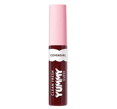 (2 pack) COVERGIRL Clean Fresh Yummy Lip Gloss, 300 Acai You Later, 0.33 fl oz