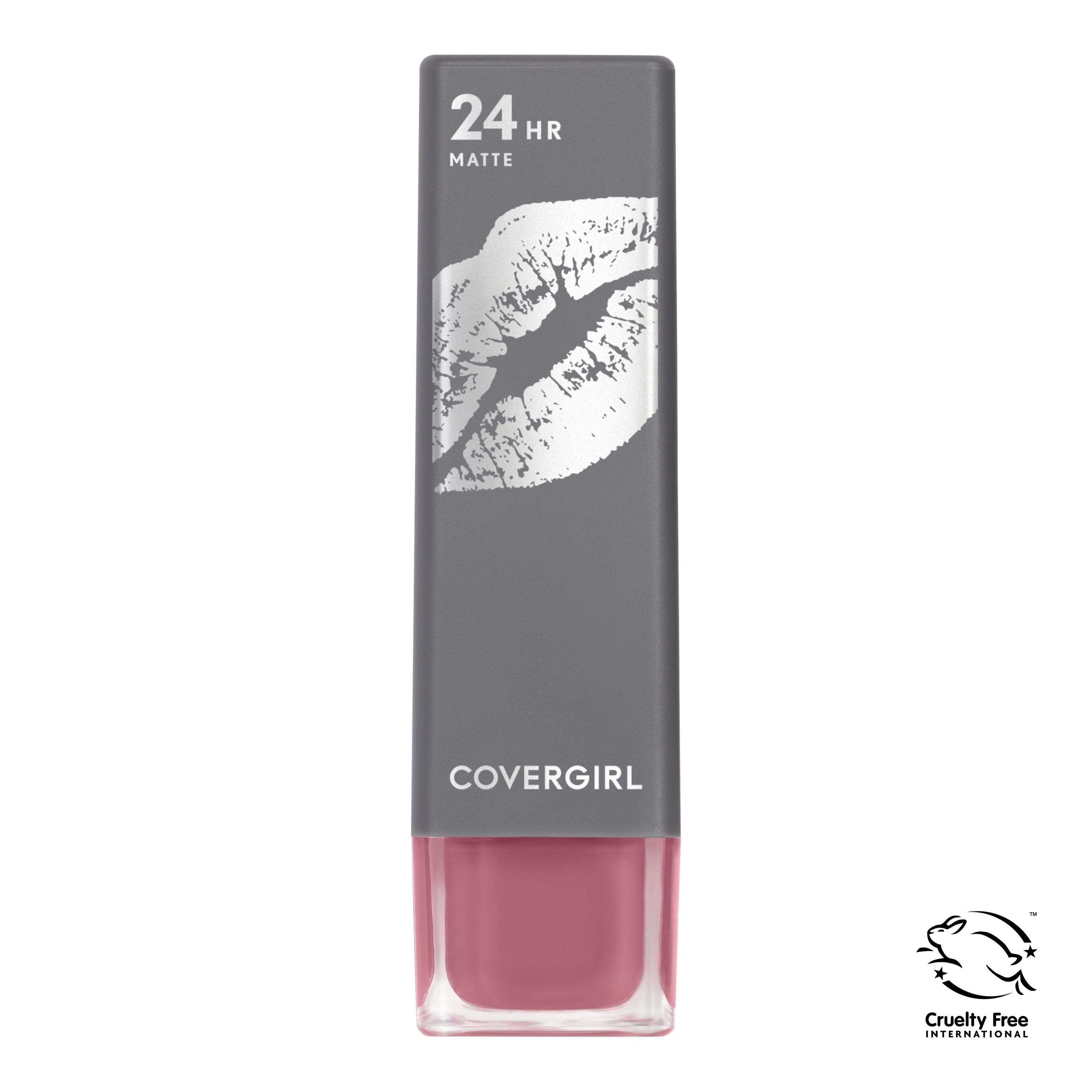 COVERGIRL Exhibitionist Ultra-Matte Lipstick, Gemini, 0.09 oz