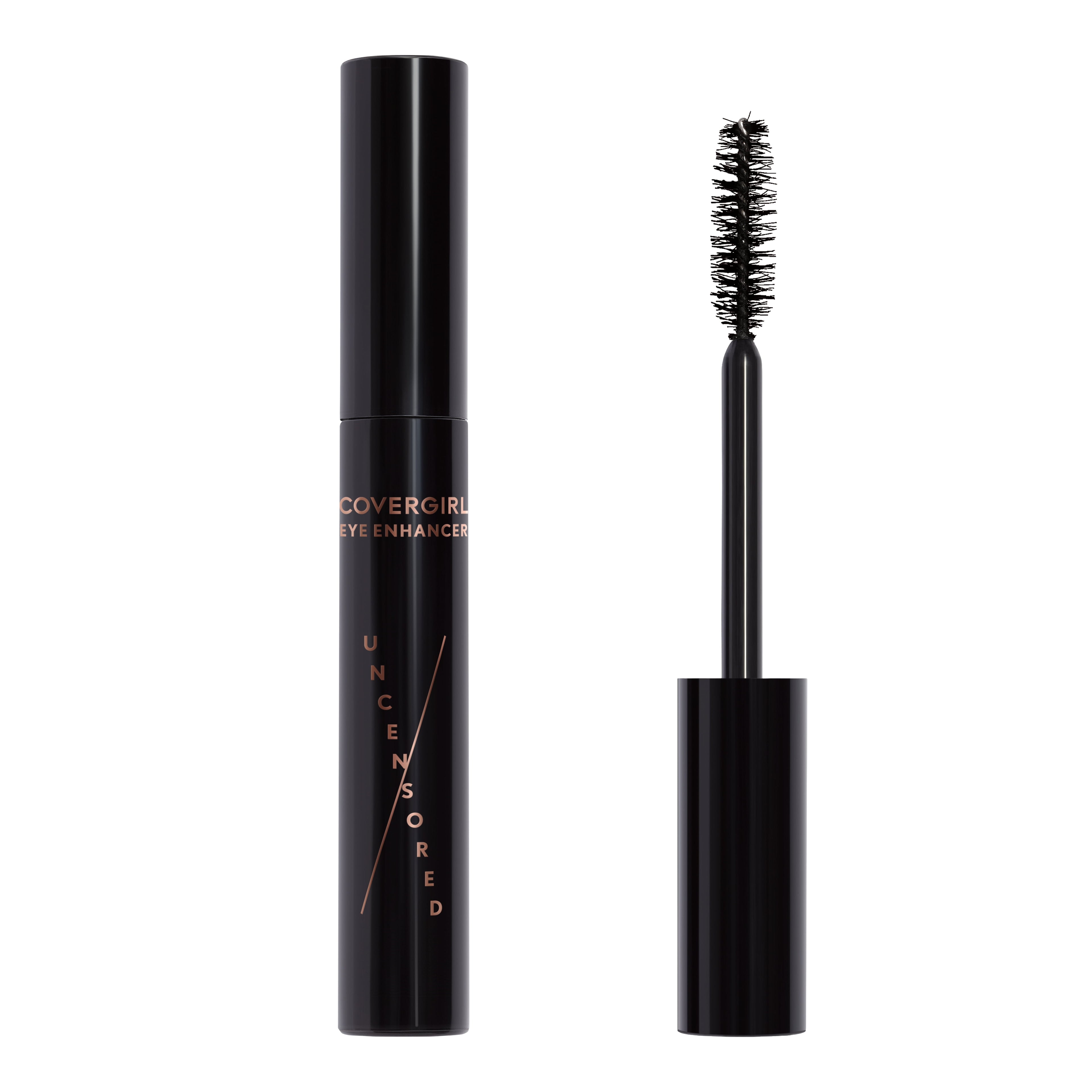 COVERGIRL Exhibitionist Uncensored Mascara, 960 Black Brown, 0.3 oz, Mascara, Black Mascara, Volume and Lengthening Mascara, No Flaking or Smudging, Just One Coat, Cruelty-Free