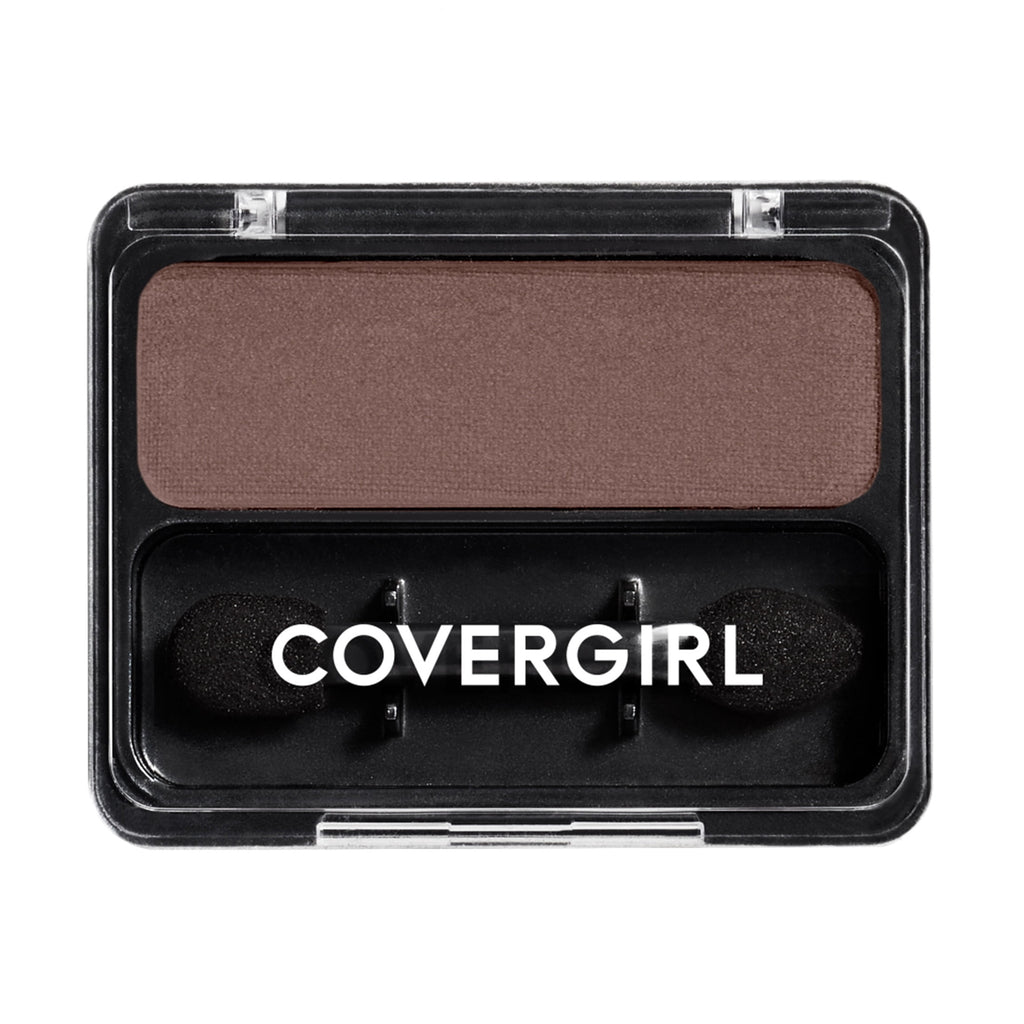 COVERGIRL Eye Enhancers 1-Kit Eyeshadow, 740 Brown Smolder, 0.09 oz, Mono Shadows, Eyeshadow, Eyeshadow Makeup, Shimmer Eyeshadow, Versatile Eyeshadow, Silky Formula