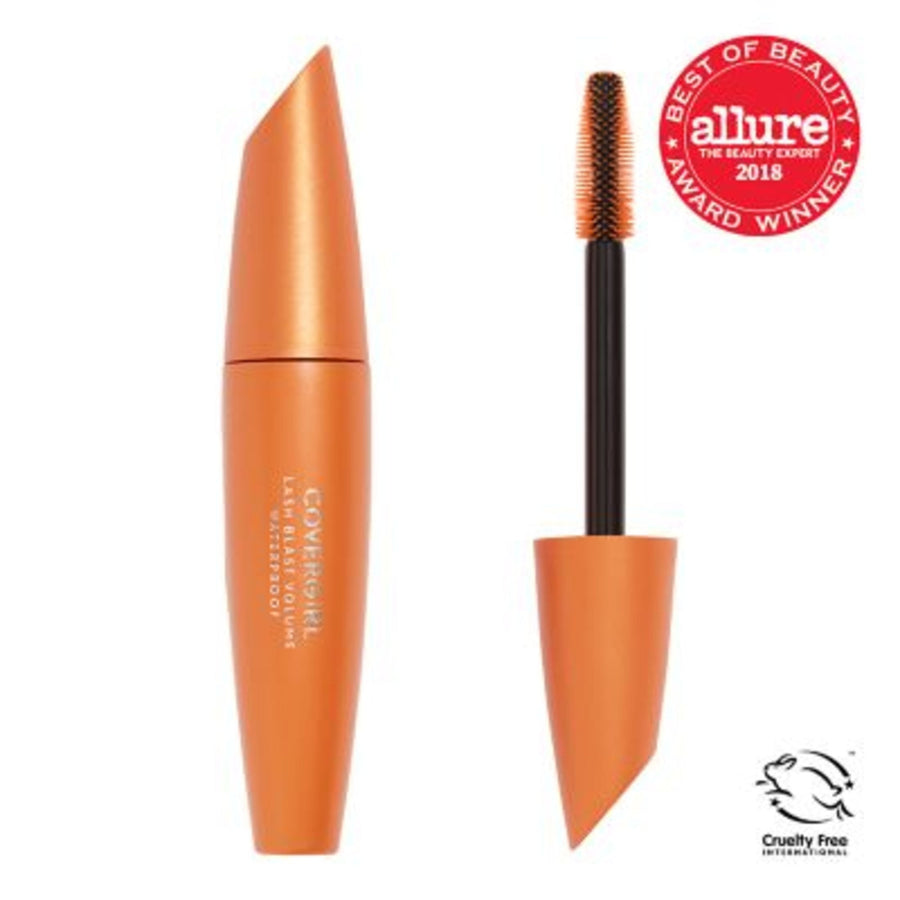 COVERGIRL Lash Blast Volume Waterproof Mascara, Very Black, Boosting, 0.16 fl oz, Mascara, Black Mascara