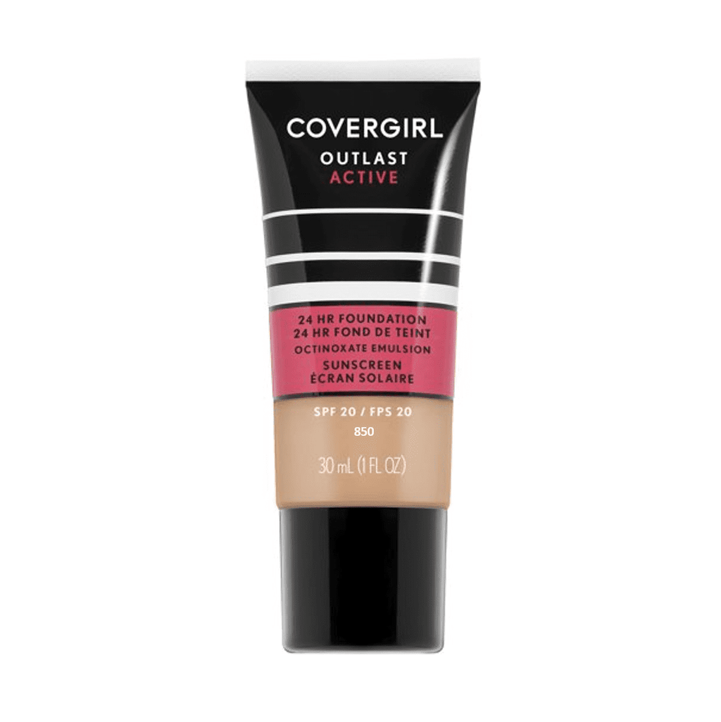 COVERGIRL Outlast Active Foundation, Creamy Beige, 1 oz