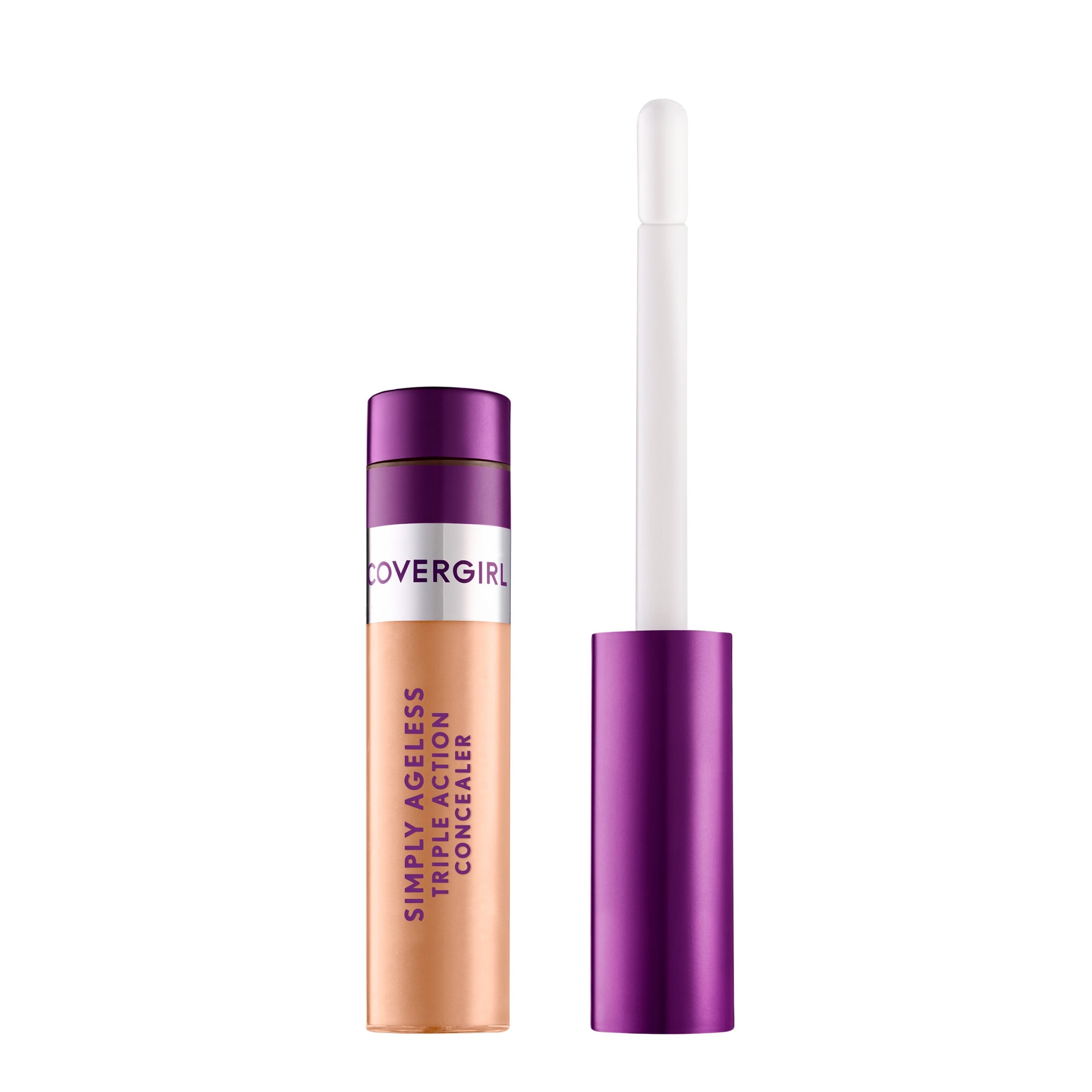 COVERGIRL Simply Ageless Triple Action Concealer, 360 Golden Tan, 0.24 fl oz