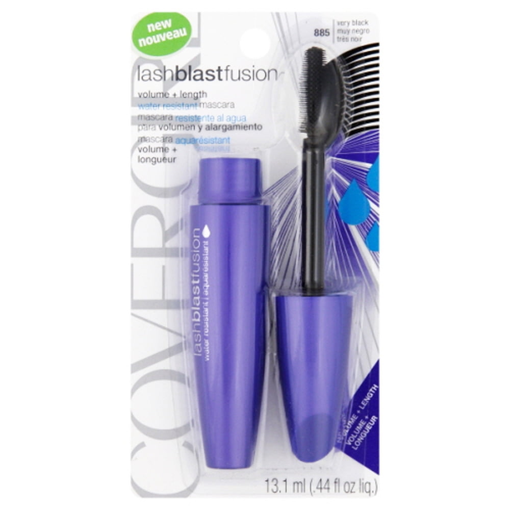 COVERGIRL Lash Blast Fusion Waterproof Mascara, 885 Very Black, 0.44 oz