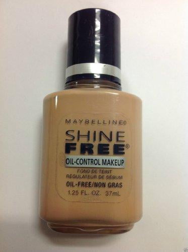 maybelline shine free oil-control makeup foundation ( #4 soft beige / soft cameo) 1.25 fl oz.