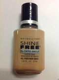 maybelline shine free oil-control makeup foundation ( #4 soft beige / soft cameo) 1.25 fl oz.