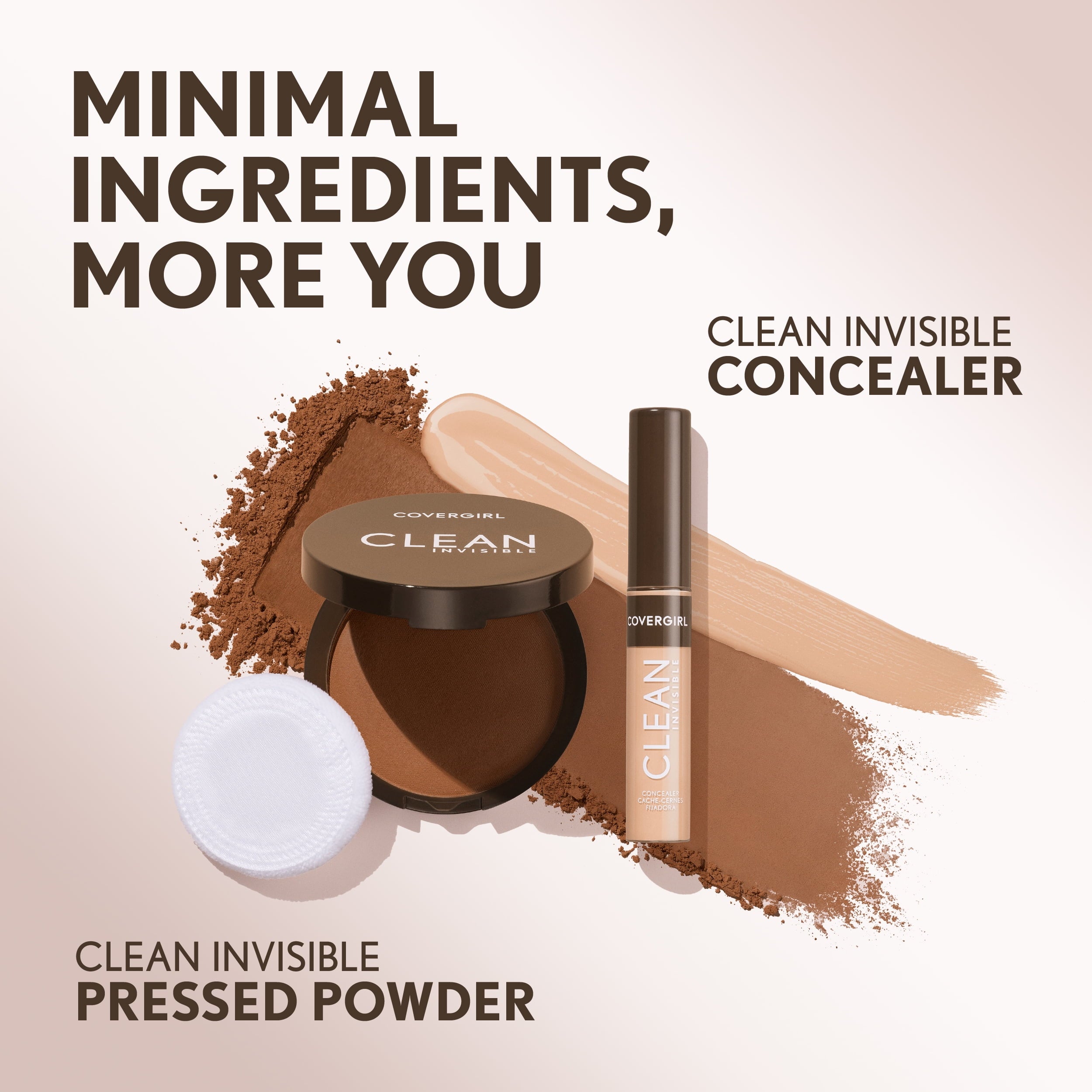 COVERGIRL Clean Invisible Liquid Concealer, 101 Porcelain, 0.23 fl oz