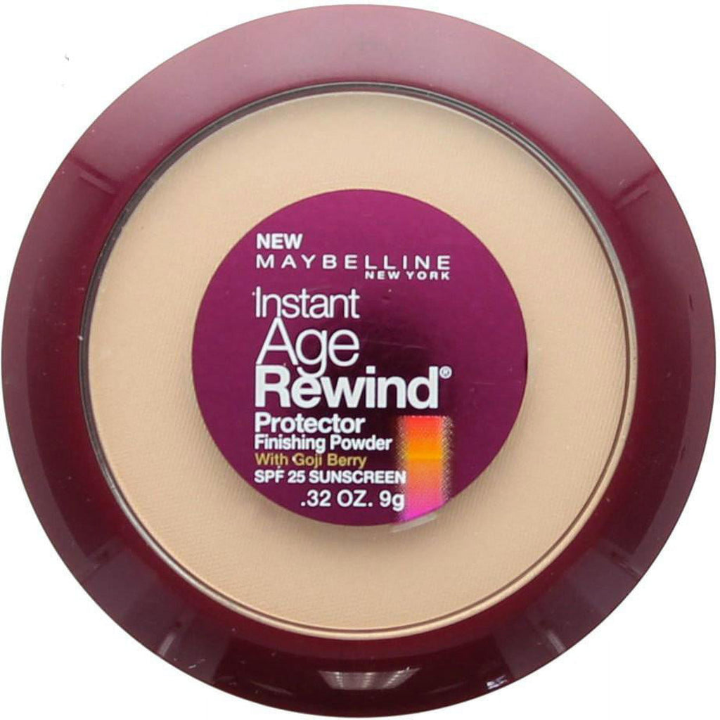 Maybelline New York Instant Age Rewind Protector Finishing Powder, 50 Natural Beige, 0.32 Oz.