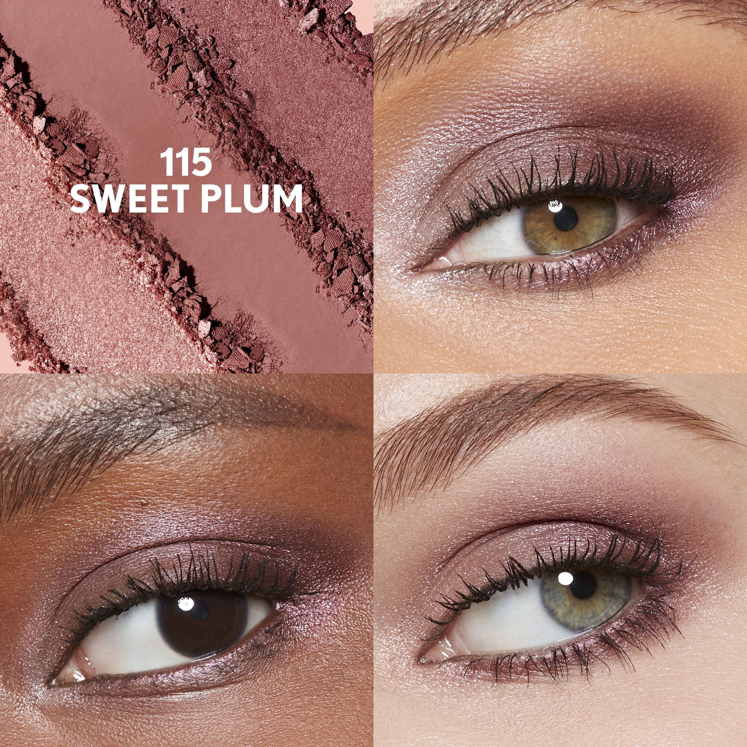 COVERGIRL Eye Enhancers 3-Kit Eyeshadow, 115 Sweet Plum, 0.14 oz