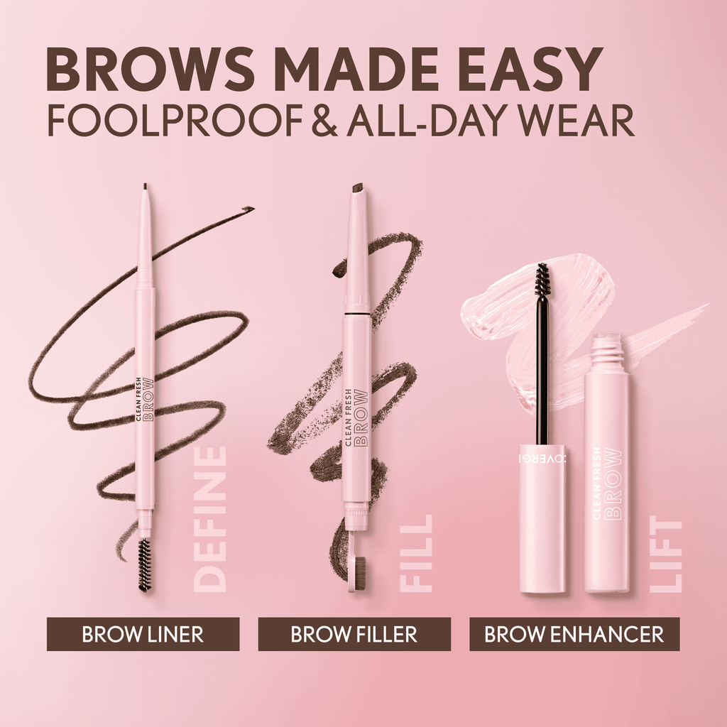 COVERGIRL Clean Fresh Brow Liner Nano Pencil, Soft Brown 400, .001 oz