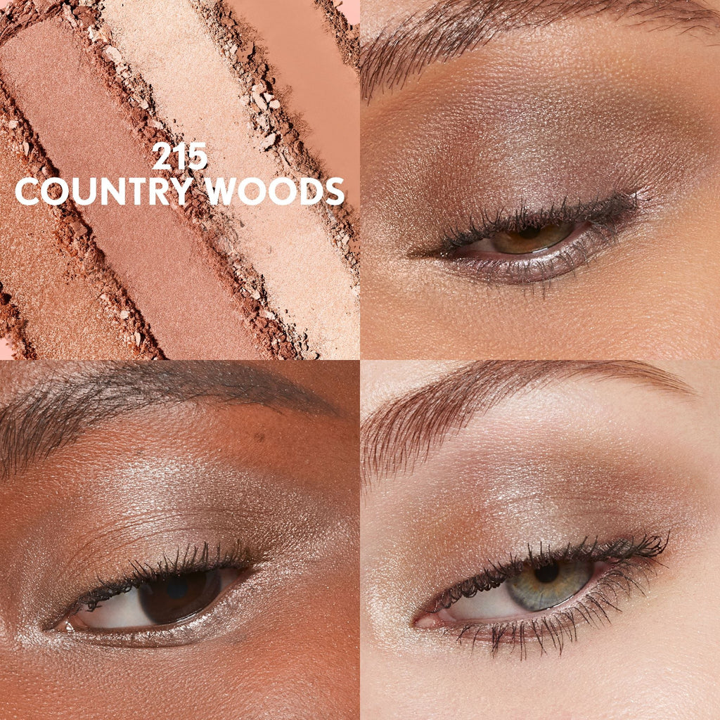 COVERGIRL Eye Enhancers 4-Kit Eyeshadow, 215 Country Woods, 0.19 oz