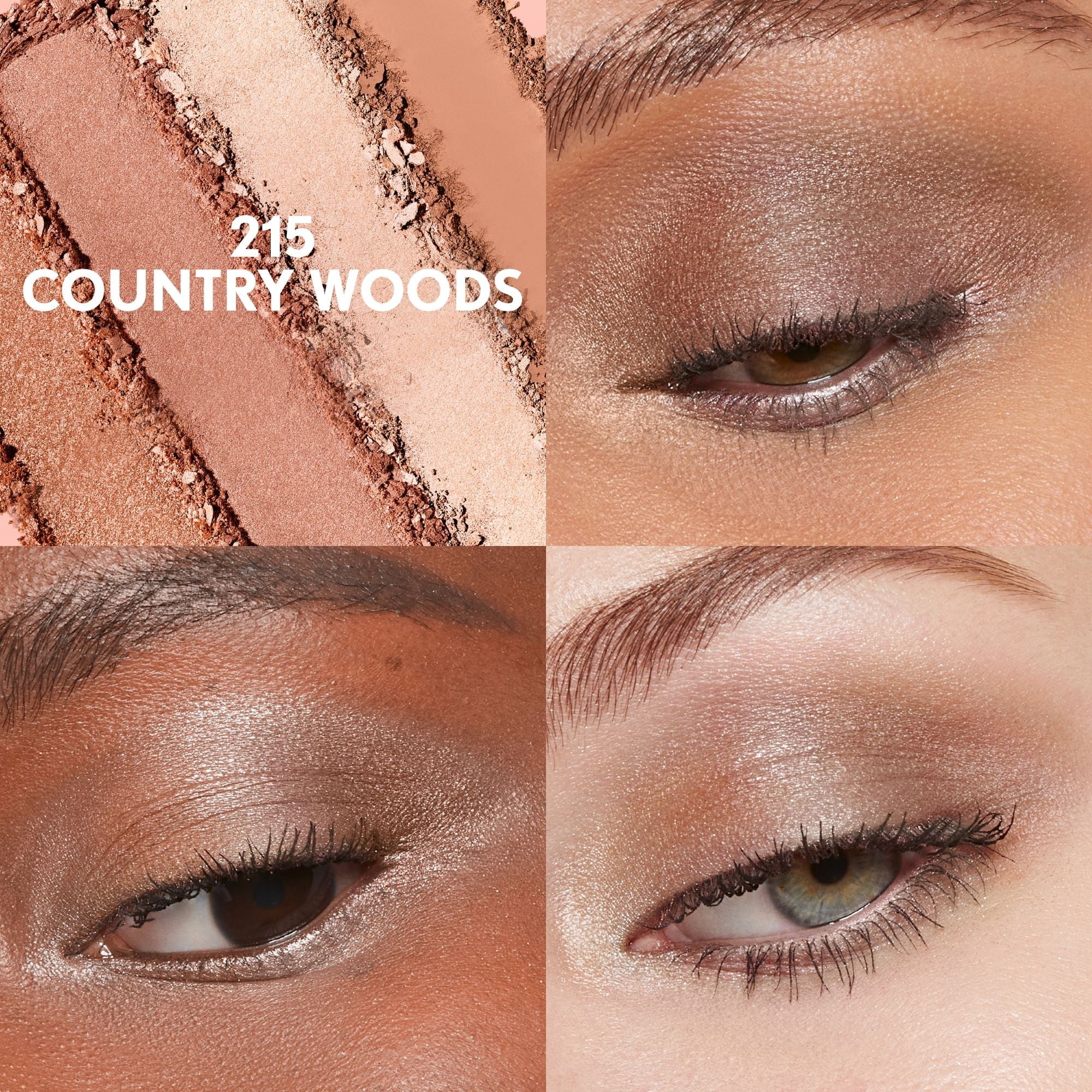 COVERGIRL Eye Enhancers 4-Kit Eyeshadow, 215 Country Woods, 0.19 oz