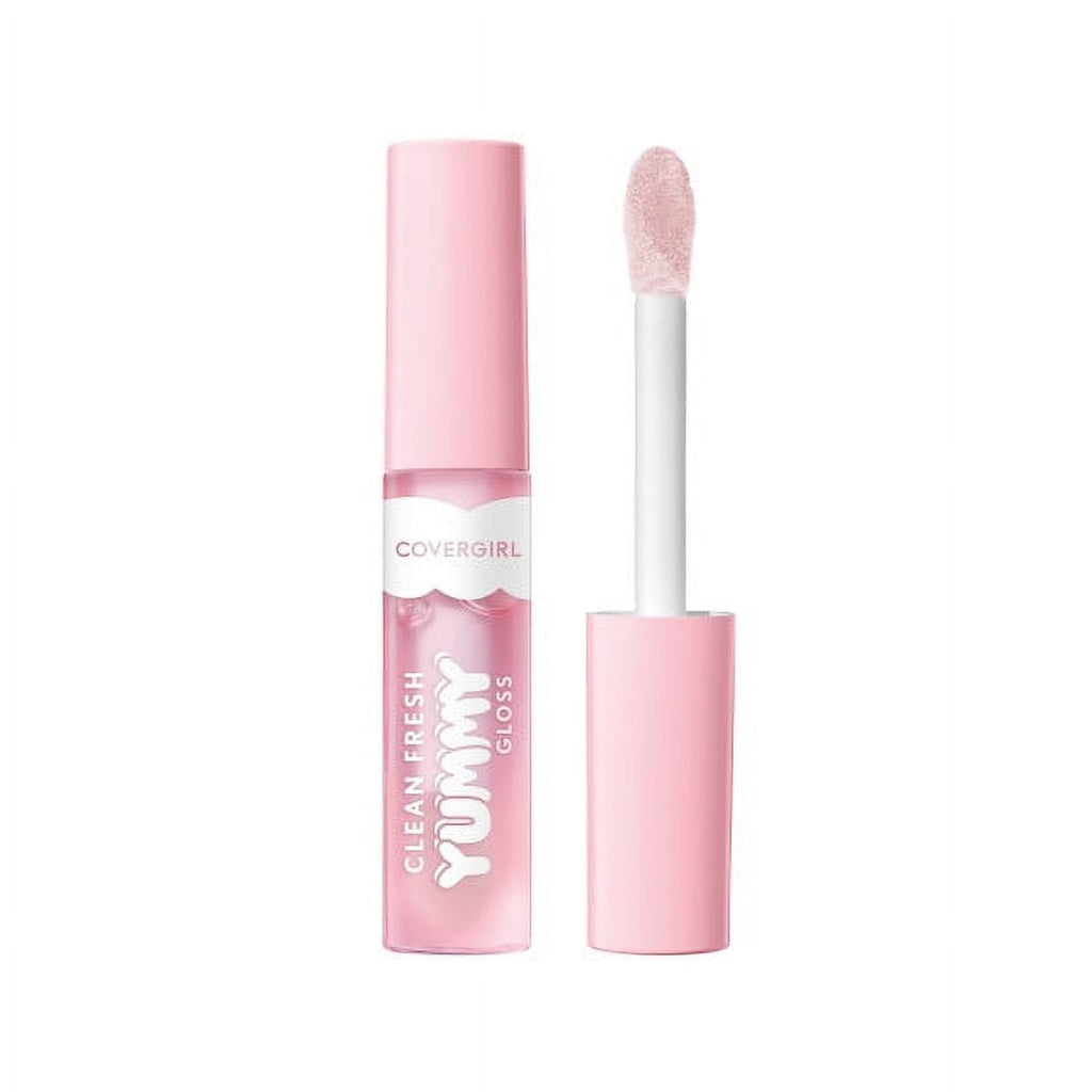 COVERGIRL Clean Fresh Yummy Lip Gloss, 100 Lets Get Fizzical, 0.33 fl oz