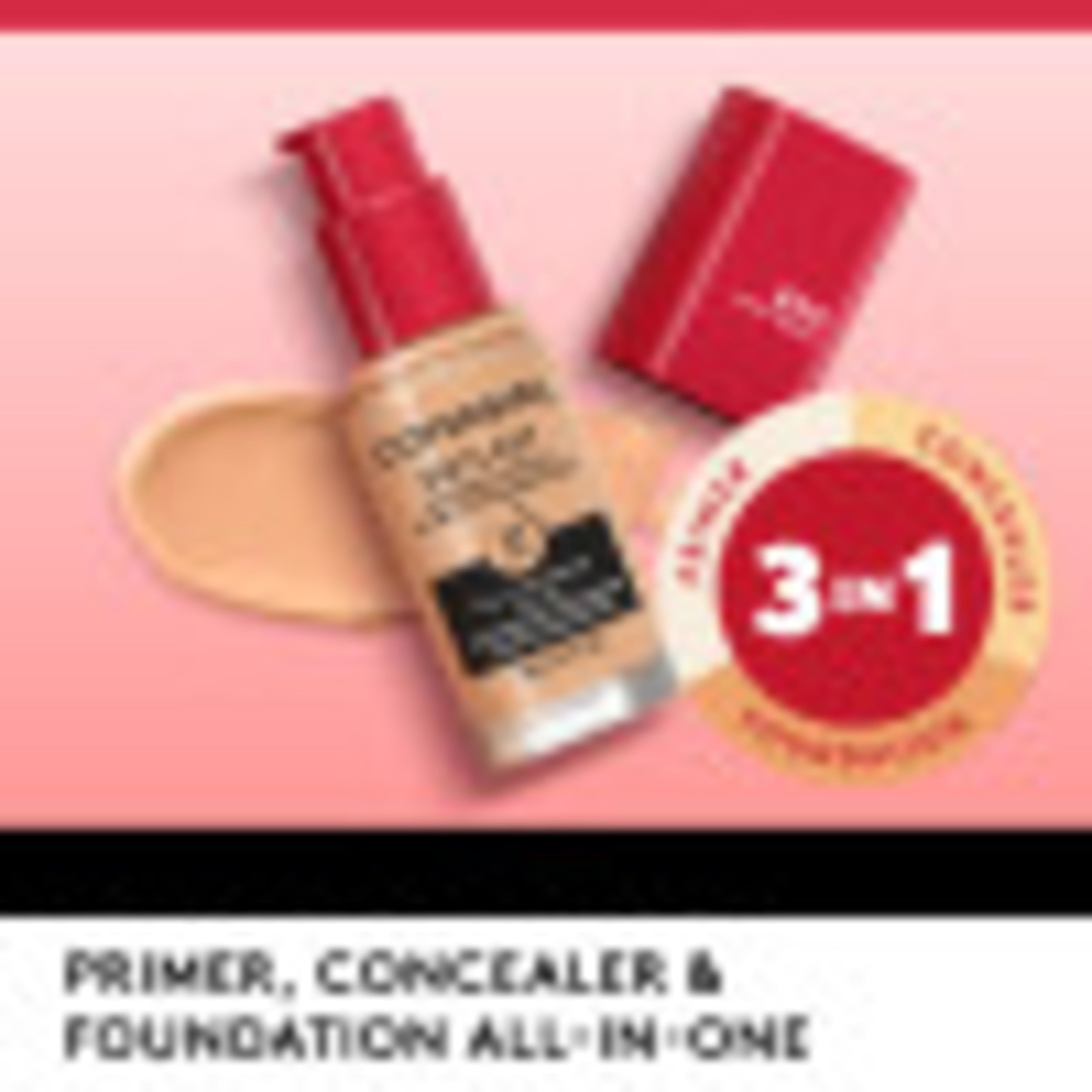 COVERGIRL Outlast Extreme Wear Foundation SPF18, 802 Golden Ivory, 1 oz