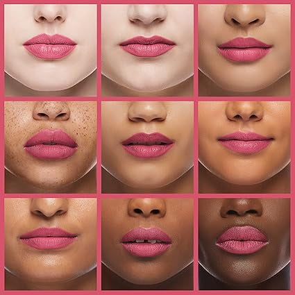 COVERGIRL Exhibitionist Cream Lipstick, 425 Bombshell Pink, 0.12 oz, Lipstick, Moisturizing Lipstick, Long Lasting Lipstick, Glossy Lipstick, Hydrating Lipstick, Long Lasting