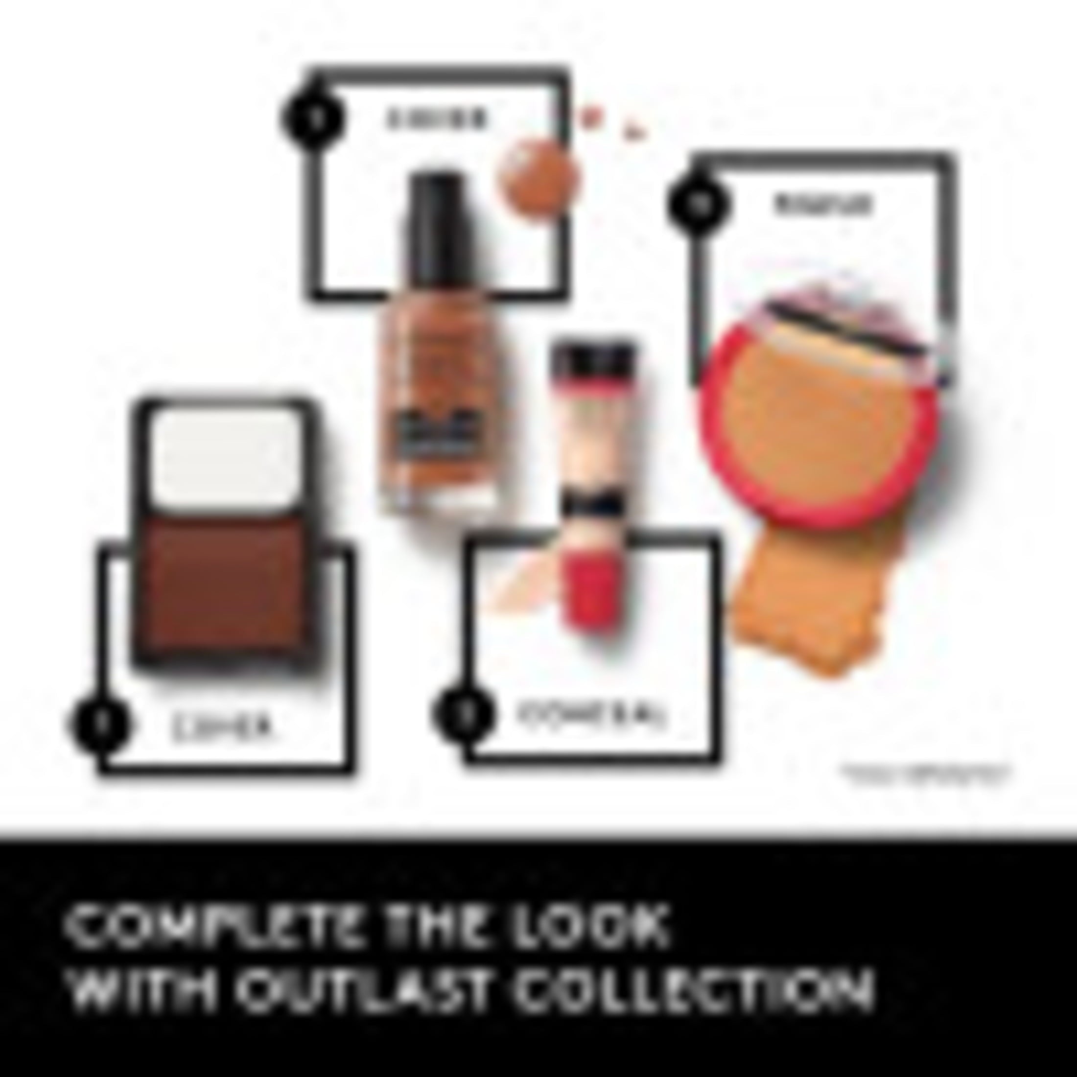 COVERGIRL Outlast Extreme Wear Pressed Powder, 862 Natural Tan, 0.38 oz, Full Coverage