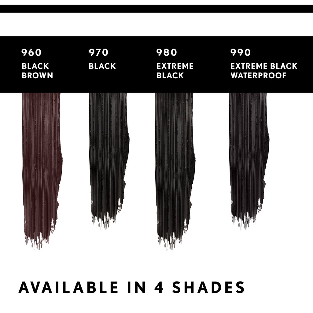 COVERGIRL Exhibitionist Uncensored Mascara, 970 Black, 0.3 oz, Mascara, Black Mascara, Volume and Lengthening Mascara, No Flaking or Smudging, Just One Coat, Cruelty-Free