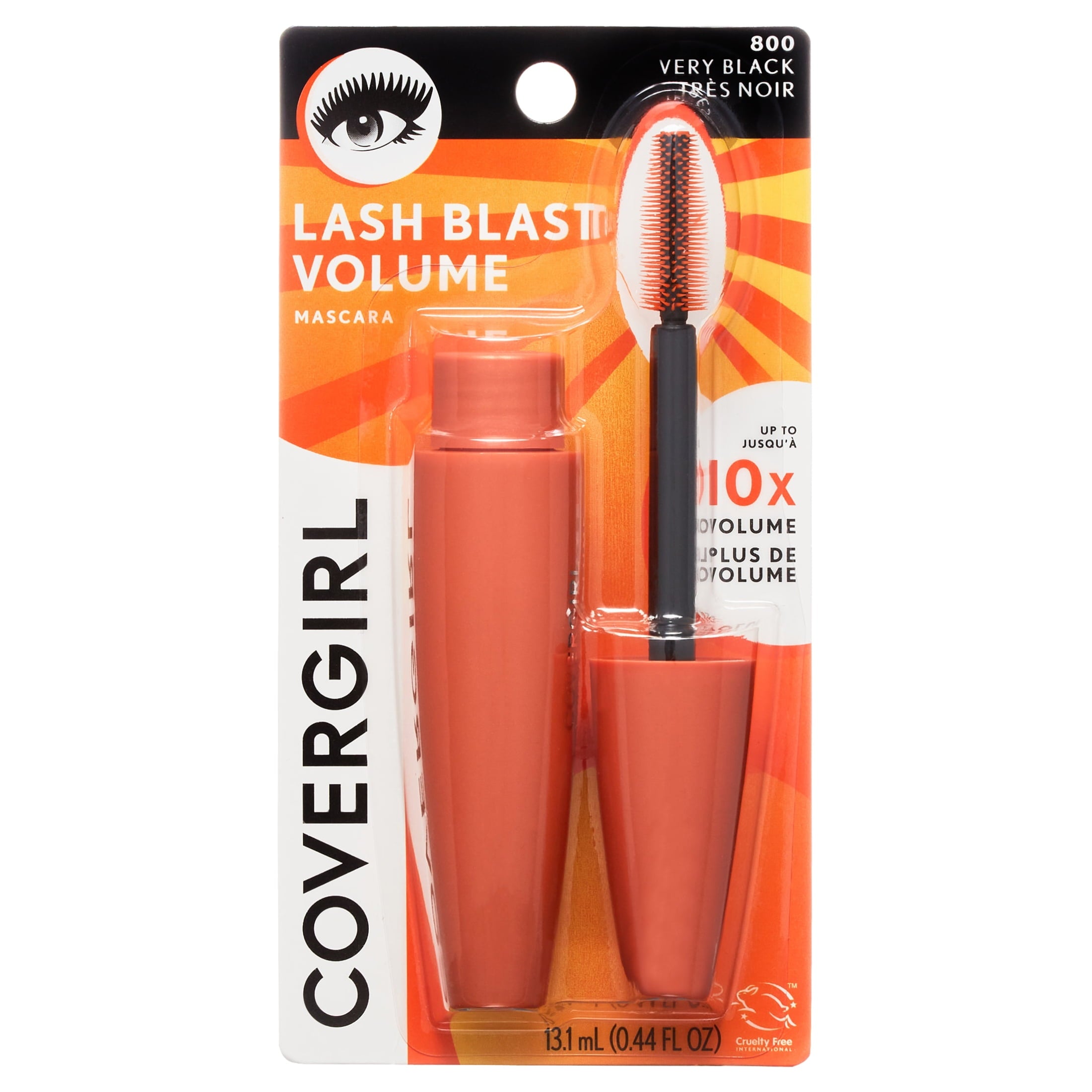 Covergirl Lash Blast Volume Mascara, 800 Very Black, 0.44 oz
